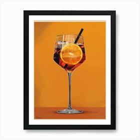 Aperol Spritz Art Print 69 Art Print