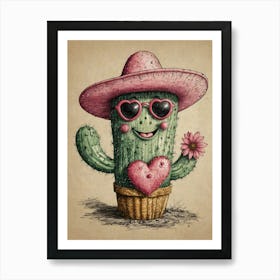 Cactus 17 Art Print