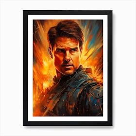 Tom Cruise (2) Art Print