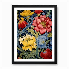 William Morris Flowers 9 Art Print