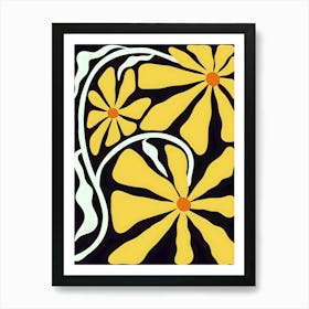 Henri Matisse Yellow Daisies 1 Art Print