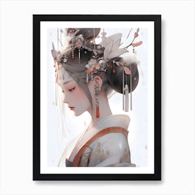 Chinese Girl 14 Art Print