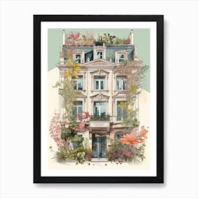 House Of Flowers London 2 Art Print