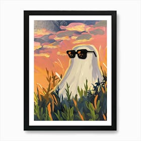 Ghost In The Grass 12 Art Print