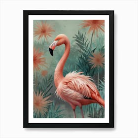 Flamingo 1 Art Print