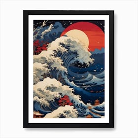 Great Wave Off Kanagawa Art Print