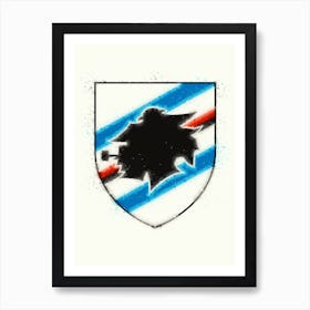Sampdoria football club Art Print