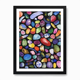 Jelly Bean Art Print