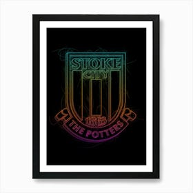 Stoke City 1 Art Print