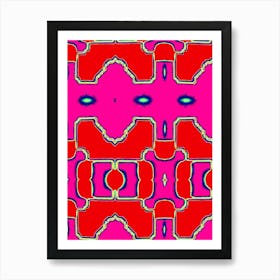 Abstract Pattern 92 Art Print