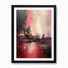 Abstract Cityscape 3 Art Print