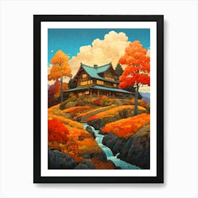 Autumn In Japan Art Print