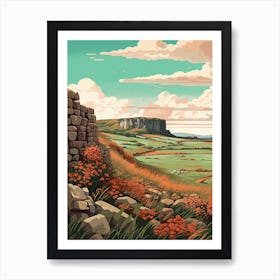 Hadrians Wall England Art Print