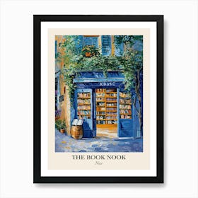 Nice Book Nook Bookshop 4 Poster Art Print