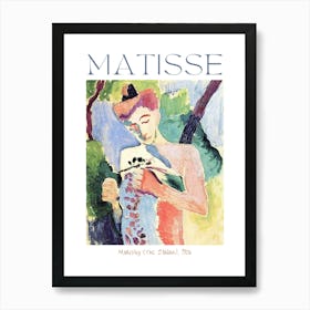 Henri Matisse Modesty (The Italian) 1906 Oil on Panel - Original Matisse Print Painting Abstract Impression Art Famous Colorful Feature Wall HD Remastered Immaculate Art Print