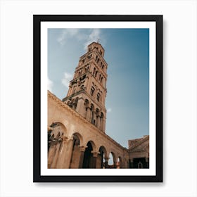 Tower Of Split In Croatia Art Print