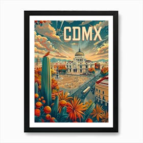 Mexico City 2 Art Print