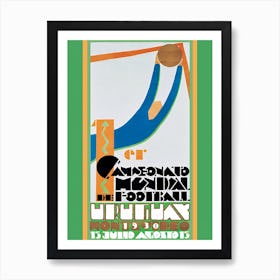 Uruguay 1930 World Cup Art Print