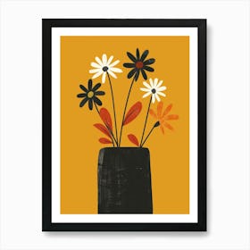 Flowers In A Vase 155 Art Print