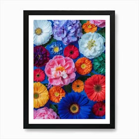 Bouquet Of Flowers 2 Art Print