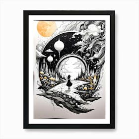 Dreamscape 24 Art Print