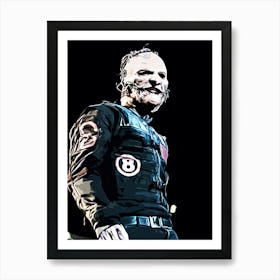 Scream Scream By corey taylor slipknot music band Art Print