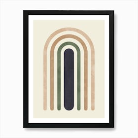 Lines in harmony 5 1 Art Print