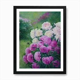 Pink Peonies Art Print