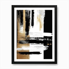 Abstract Brushstrokes Canvas Print 31 Art Print