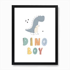 Cute Dino 2 Art Print