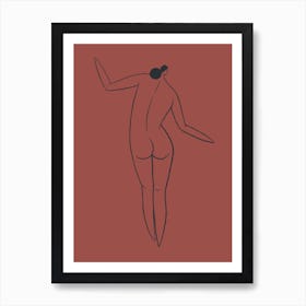 Nice Bum Art Print