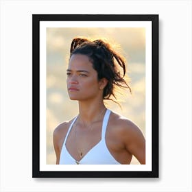 Michelle Rodriguez Movies Art Print