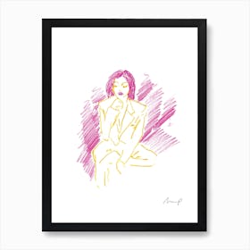 Fashion Sketch Art Print