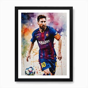 Lionel Messi 1 Art Print