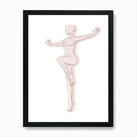 Woman'S Body Art Print