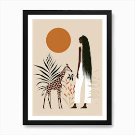 Giraffe 28 Art Print