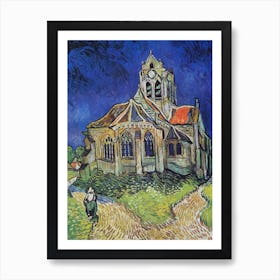 Church at Auvers Art Print