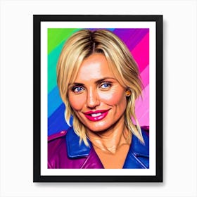 Cameron Diaz Pop Movies Art Movies Art Print