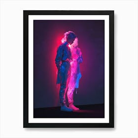 Glow In The Dark Art Print