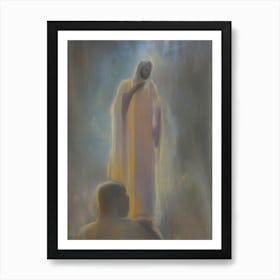 Jesus In The Light Art Print