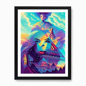 Psychedelic Art 49 Art Print