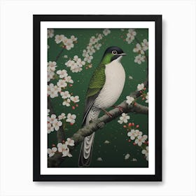 Ohara Koson Inspired Bird Painting Swallow 3 Art Print