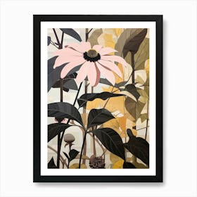 Flower Illustration Black Eyed Susan 3 Art Print