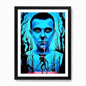 Stranger Things Poster movie 14 Art Print