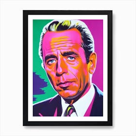 Humphrey BogMovies art Pop Movies Art Movies Art Print