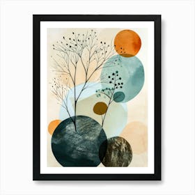 Abstract Trees Poster