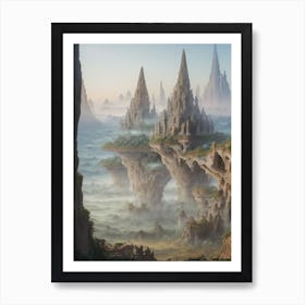 Fantasy Landscape Art Print