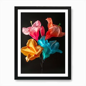 Bright Inflatable Flowers Bougainvillea 2 Art Print