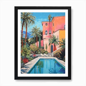 Taormina Mansion With A Pool 0 Art Print