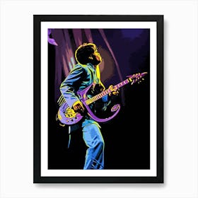 Prince digital art Art Print